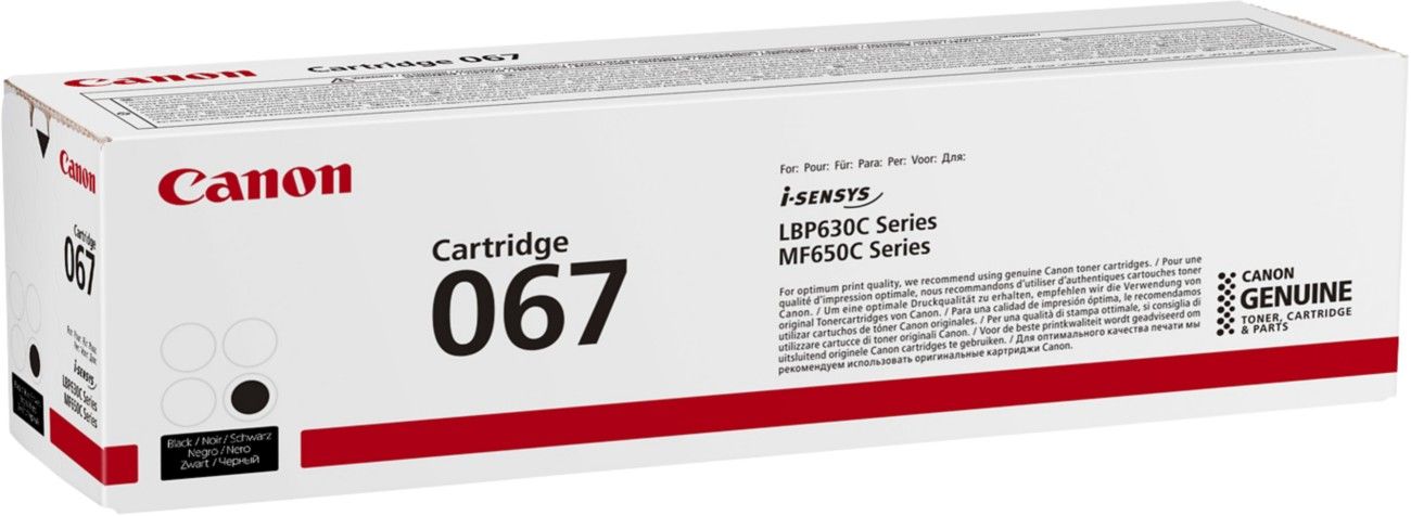 Canon 067 toner cartridge 1 pc(s) Original Black - Image 1