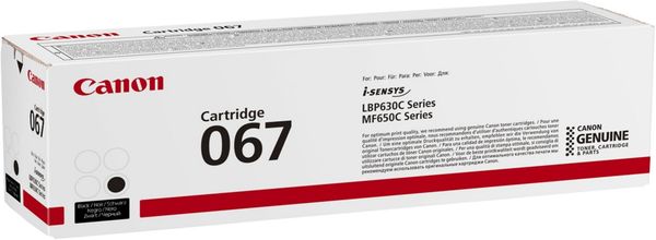 Canon 067 toner cartridge 1 pc(s) Original Black