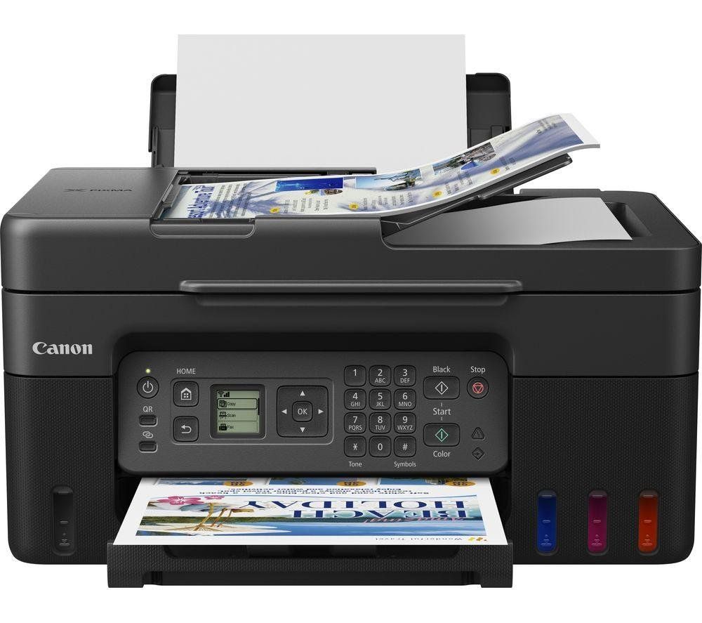 Canon PIXMA G4570 Wireless Colour All-in-one Refillable MegaTank Inkjet Printer - Image 1
