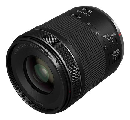 CANON RF 15-30 mm f/4.5-6.3 IS STM Wide-angle Zoom Lens, Black