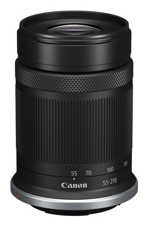 CANON RF-S 55-210 mm f/5-7.1 IS STM Telephoto Zoom Lens, Black - Image 1