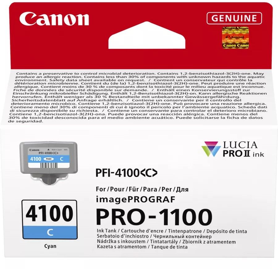 Canon LUCIA PRO II ink cartridge 1 pc(s) Original Standard Yield Cyan - Image 1