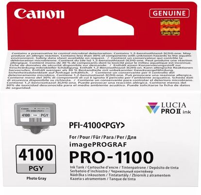 Canon 6784C001/PFI-4100PGY Ink cartridge photo gray 80ml for Canon IPF