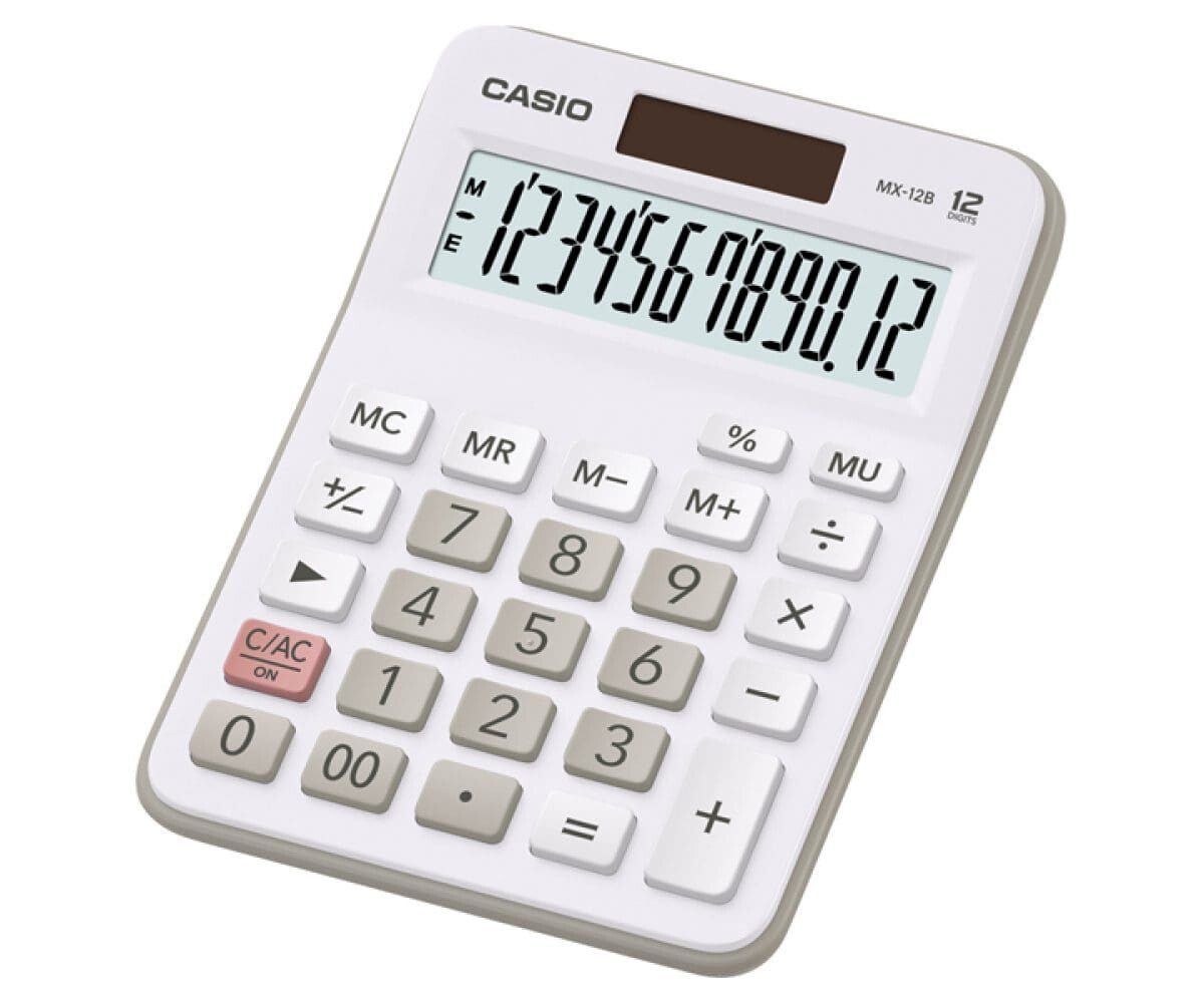 Casio MX-12B-WE calculator - Image 1