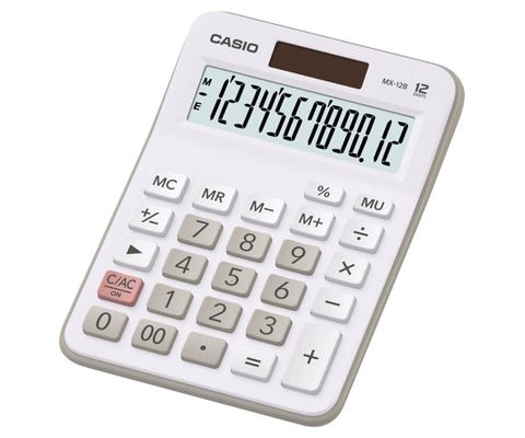 Casio MX-12B-WE calculator
