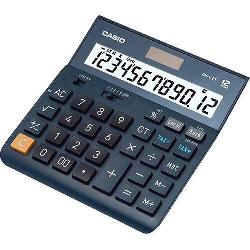 Casio DH-12ET calculator Desktop Basic Black - Image 1