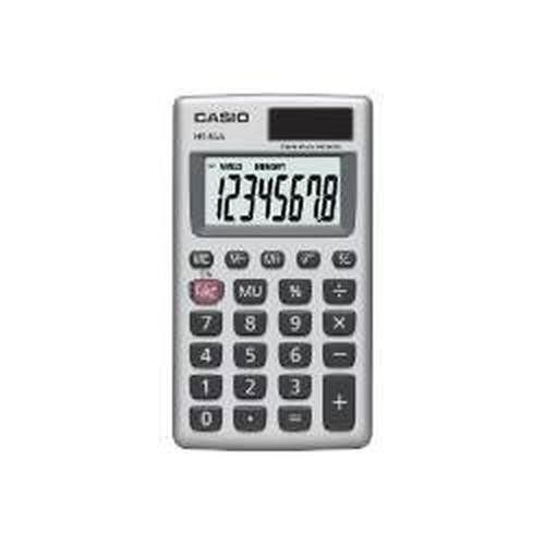 Casio HS-8VA calculator Pocket Basic Grey, White - Image 1