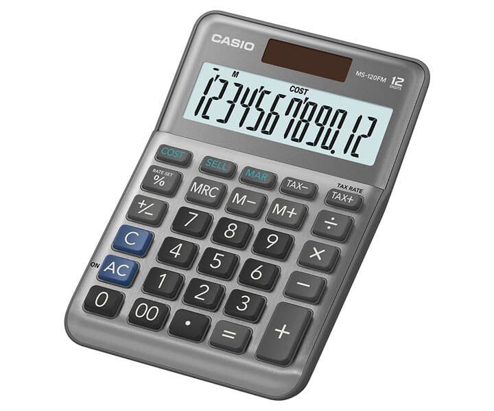 Casio MS-120FM calculator Desktop Basic Black - Image 1