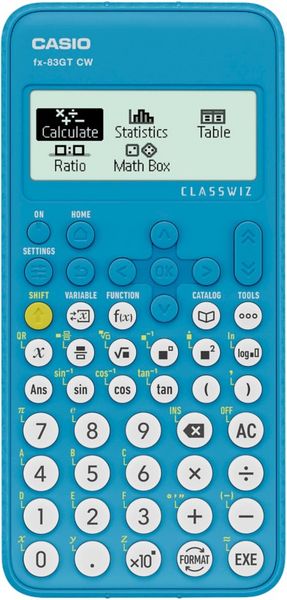 Casio Classwiz Scientific Calculator Blue FX-83GTCW-BU-W-UT - Thumbnail 2