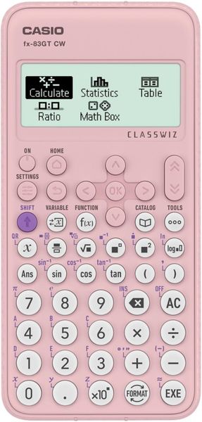 Casio Classwiz Scientific Calculator Pink FX-83GTCW-PK-W-UT - Thumbnail 2