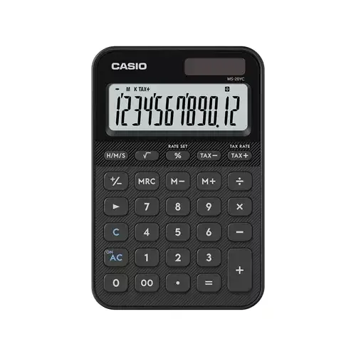 Casio MS-20YC calculator Desktop Basic Black - Image 1