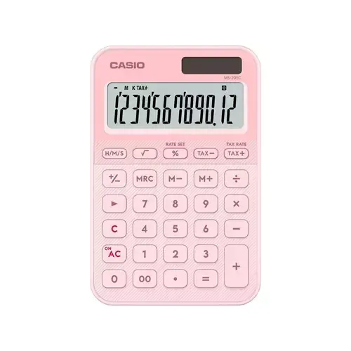 Casio MS-20YC calculator Desktop Basic Light pink - Image 1