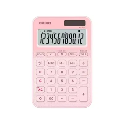 Casio MS-20YC calculator Desktop Basic Light pink