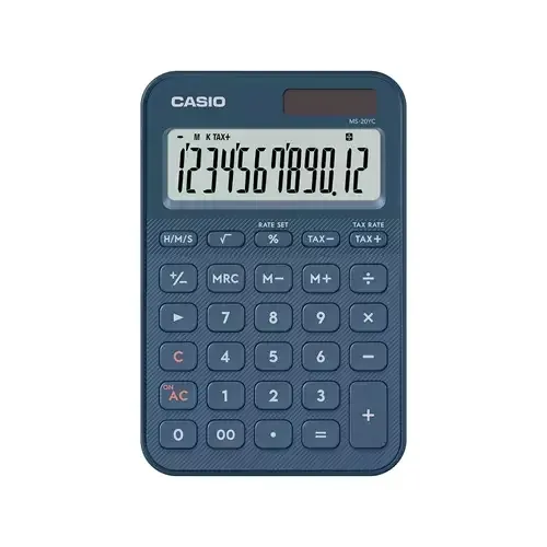 Casio MS-20YC calculator Desktop Basic Navy - Image 1