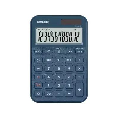 Casio MS-20YC calculator Desktop Basic Navy