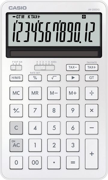 Casio JW-200DQ calculator Desktop Basic White