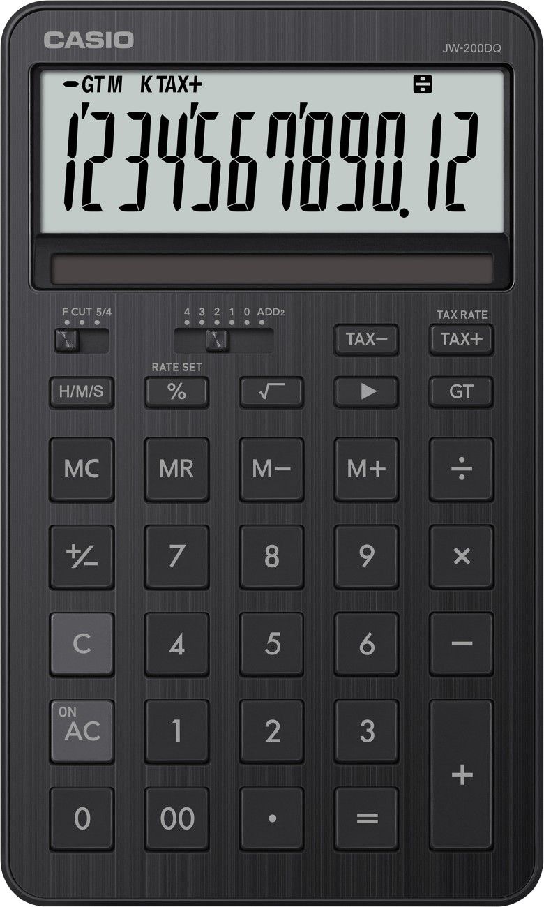 Casio JW-200DQ calculator Desktop Basic Black - Image 1