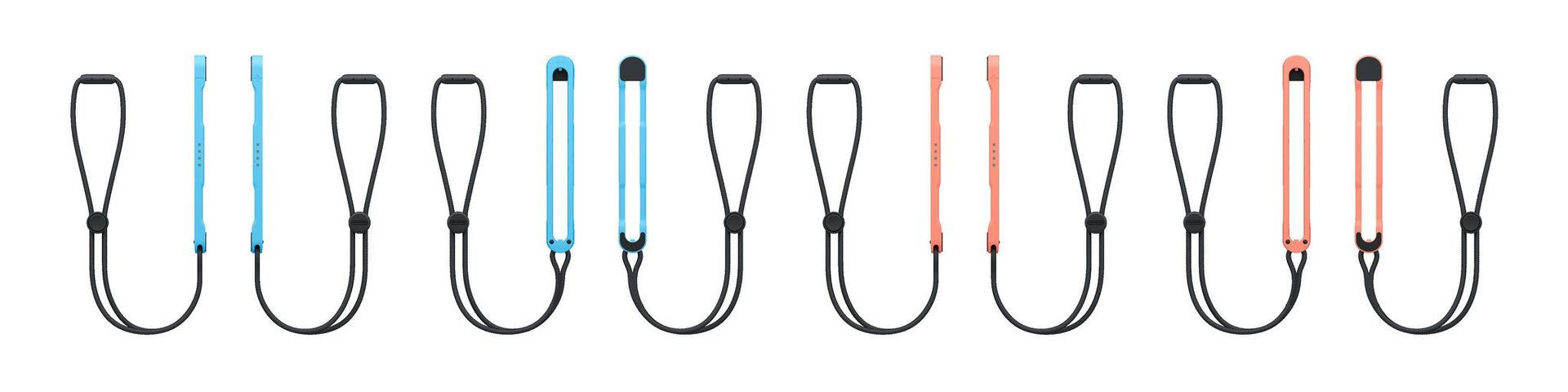 Nintendo Joy-Con 2 Straps (set of 2) Light Blue / Light Red - Image 1