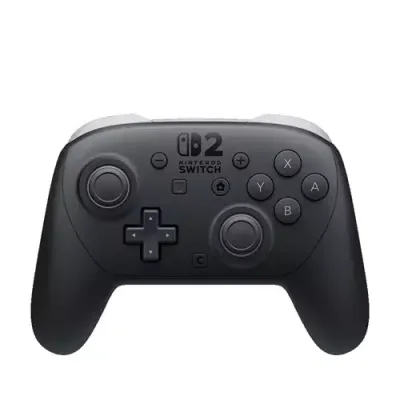 Nintendo Switch 2 Pro Controller Black Bluetooth Gamepad Analogue / Di - Thumbnail 3