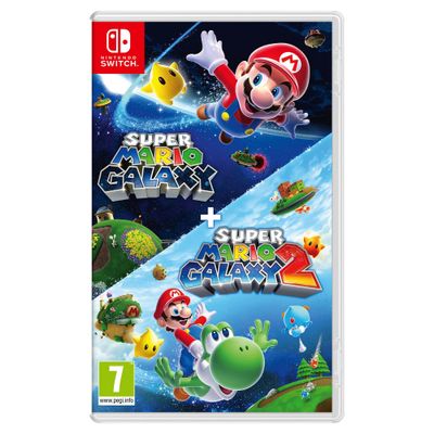 Nintendo Super Mario Galaxy + Super Mario Galaxy 2. Switch Standard Tr
