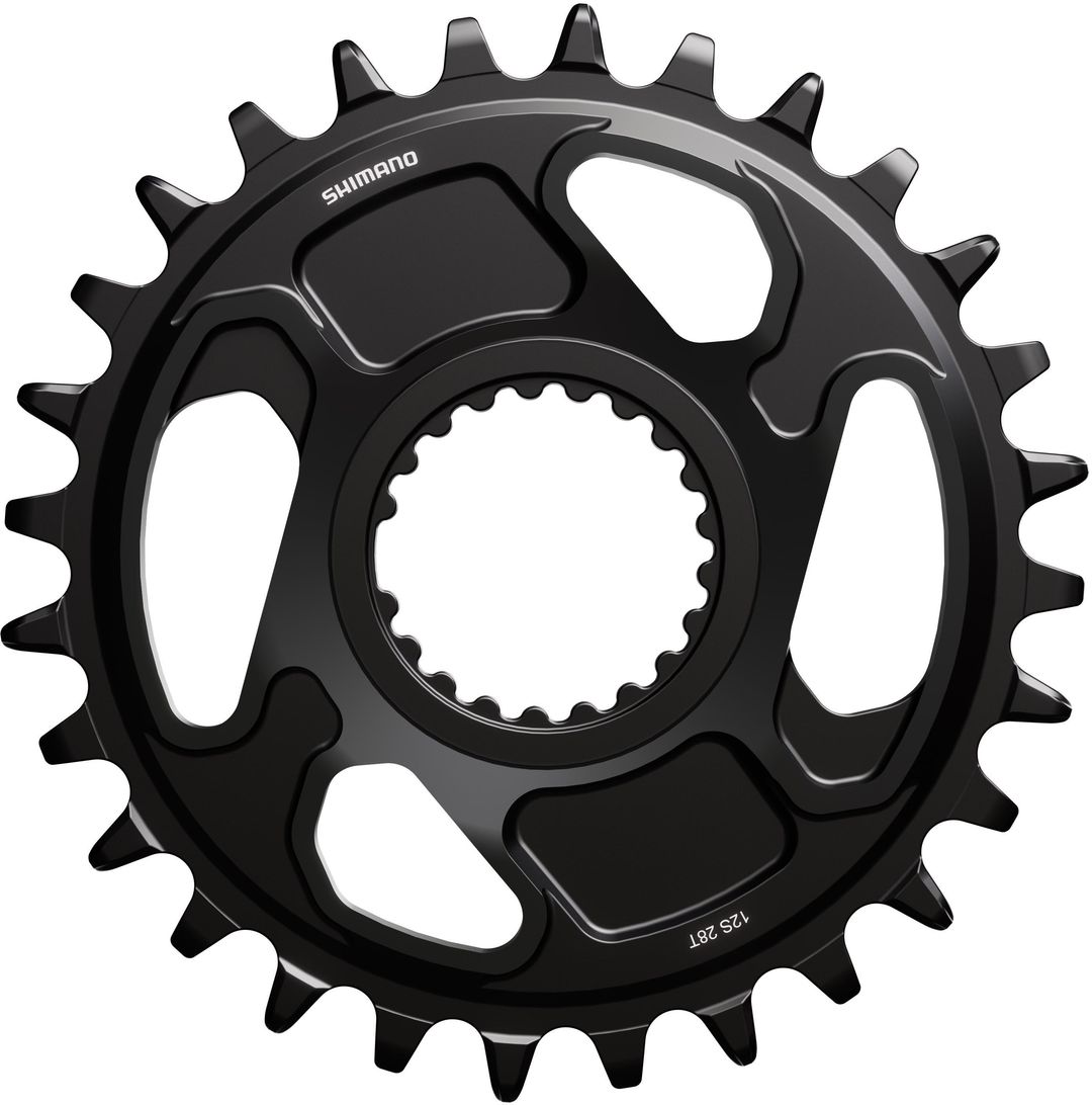 Shimano SM-CRM86 Single Chainring For XT M8200 - 28T - Image 1