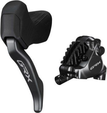 Shimano BL-RX825 GRX Hydraulic Disc Brake Lever Bled Left Rear with BR-RX820 Calliper