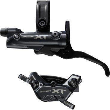 Shimano BR-M8220/BL-M8200 XT 4 pot bled brake lever/post mount calliper