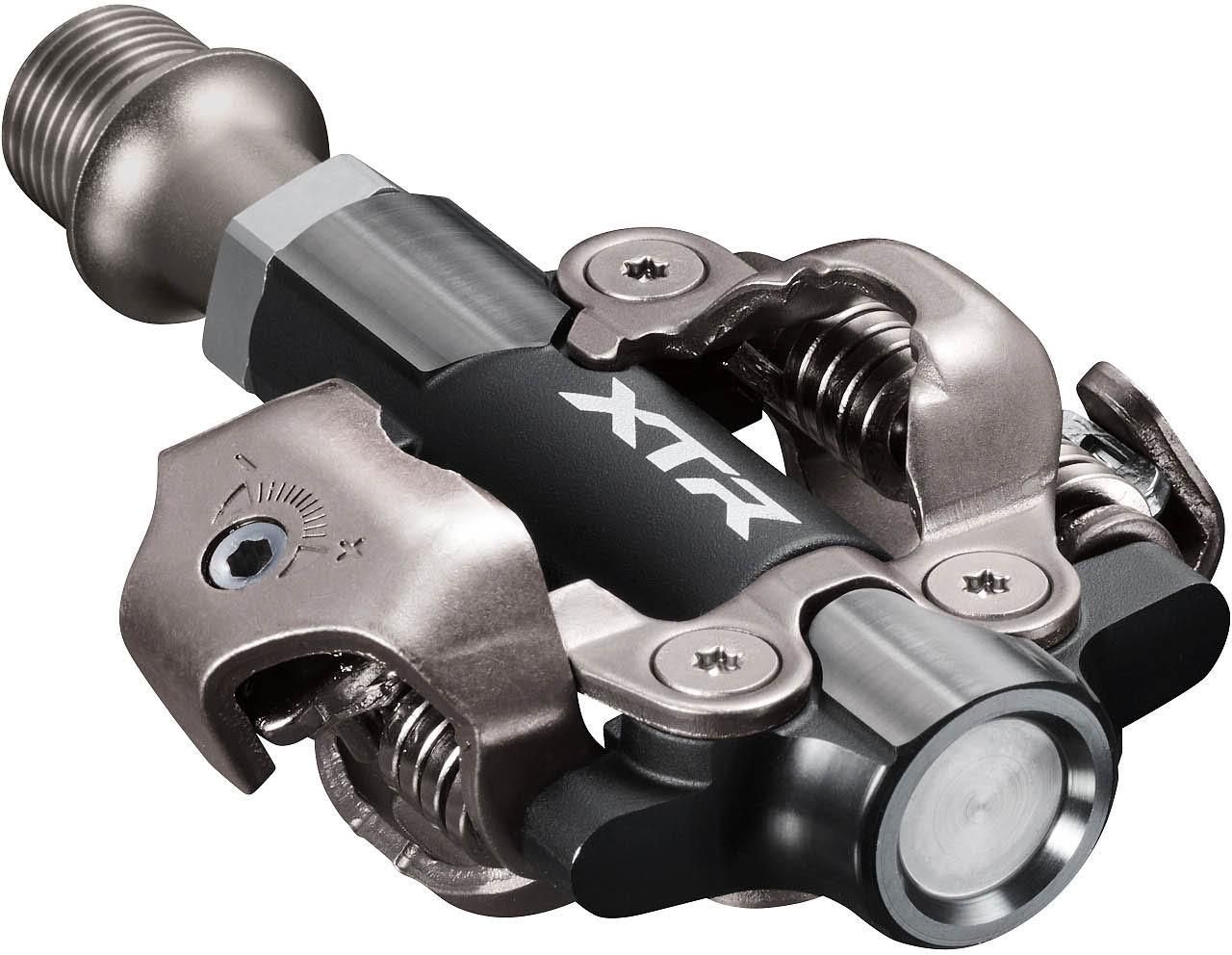 Shimano PD-M9200 XTR XC Race 3mm Shorter Axle Pedals - Black,silver - Image 1
