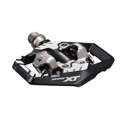 Shimano PD-M8120 Deore XT Trail Wide SPD Pedal - Black,silver - Thumbnail 2
