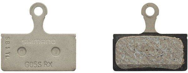 Shimano G05S-RX Disc Pads and Spring Steel Backed Single Pack Resin - Thumbnail 2