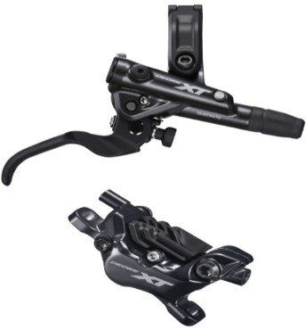 Shimano BR-M8120/BL-M8100 XT Disc Brake Lever/Caliper Front Right Hand - Thumbnail 2
