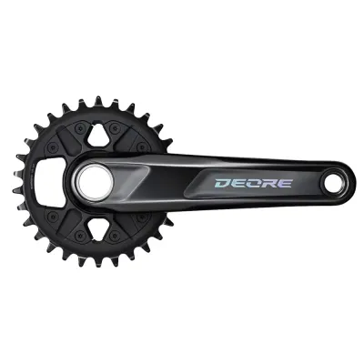 Shimano FC-M6100 Deore 12-Speed Chainset - Single - 30T170mm - Thumbnail 2