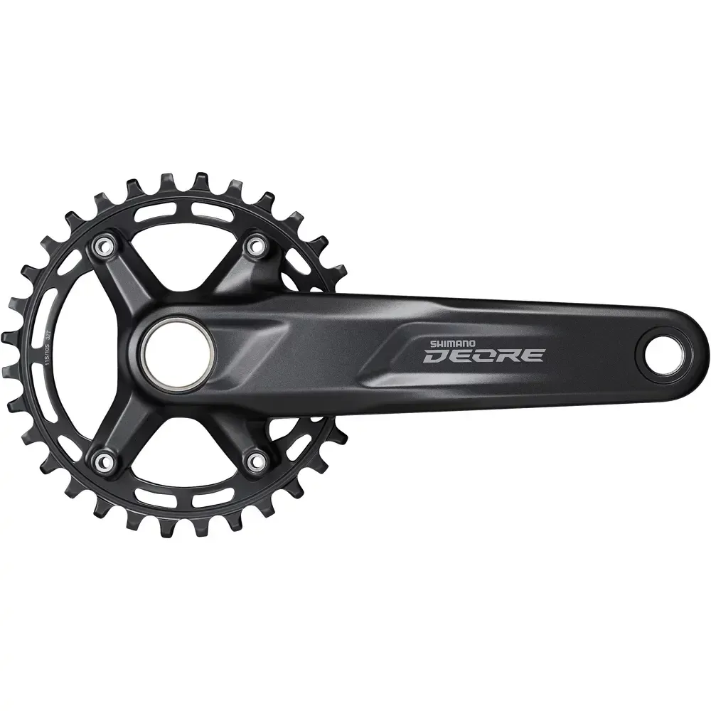 Shimano FC-M5100 Deore Chainset 10/11 Speed 52mm Chainline 32T 170mm Black - Image 1