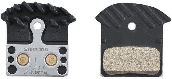 Shimano J04C Metal Brake Pad and Spring with Fin - Thumbnail 2