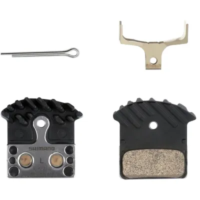 Shimano J04C Metal Brake Pad and Spring with Fin