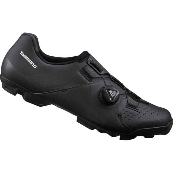 Shimano XC300 MTB Shoe Wide 45 Black - Image 1