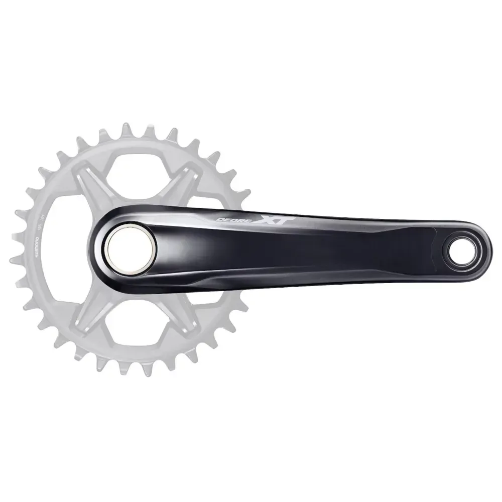 Shimano Deore XT FC-M8100 12 Speed 52mm Crankset without Ring Black - Image 1