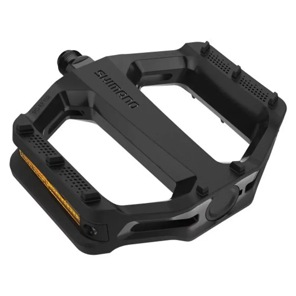 Shimano PD-EF102 Flat Pedals Resin Black - Image 1