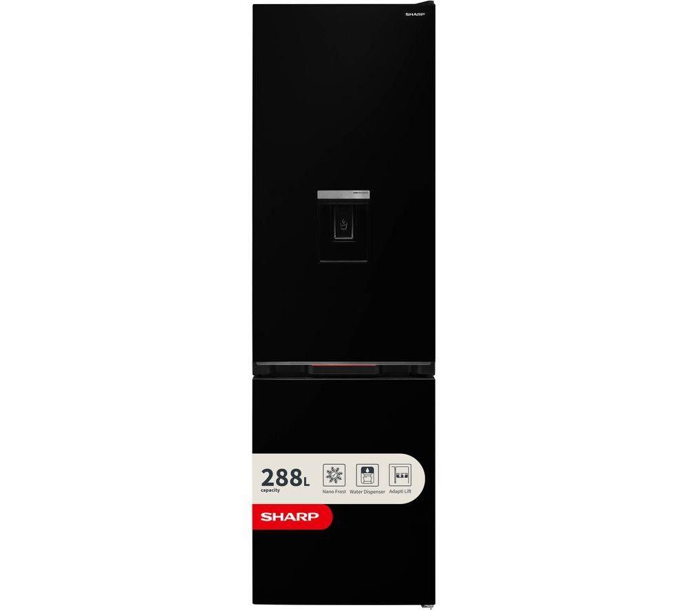 SHARP SJ-BB05DTDBE-EN 60/40 Fridge Freezer - Black, Black - Image 1