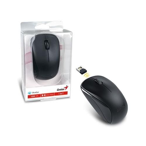 Genius Computer Technology NX-7000 mouse Office Ambidextrous RF Wireless BlueEye 1200 DPI - Image 1