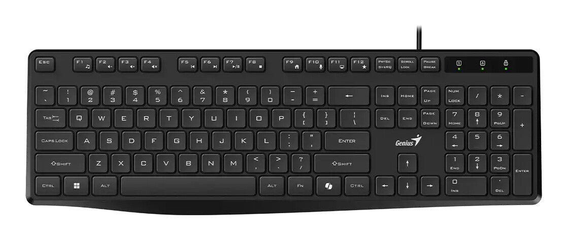 Genius KB-117S keyboard Home/Office USB English Black - Image 1