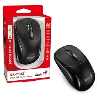 Genius NX-7123 mouse Universal Ambidextrous RF Wireless Optical 1200 DPI - Thumbnail 2