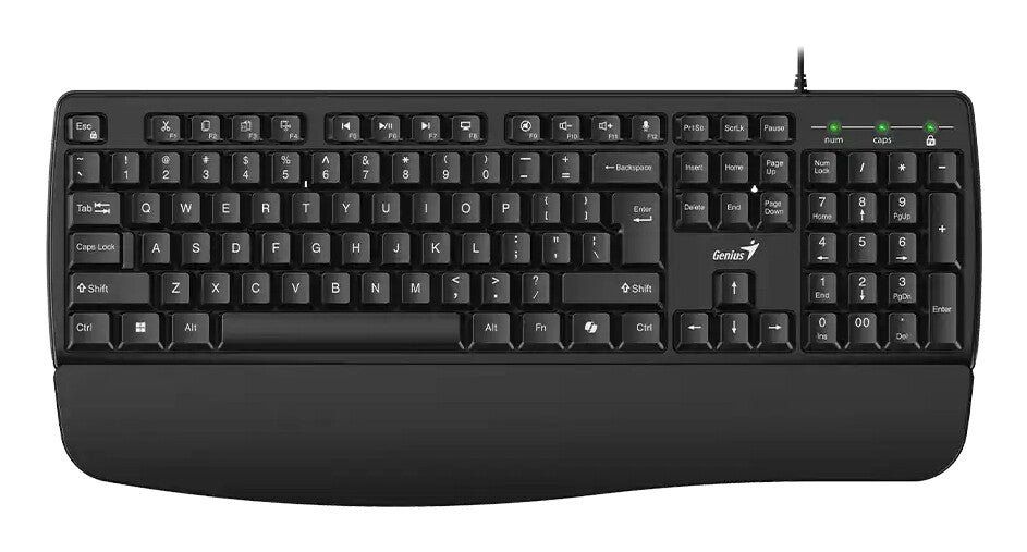 Genius KB-123 keyboard Home/Office USB English Black - Image 1
