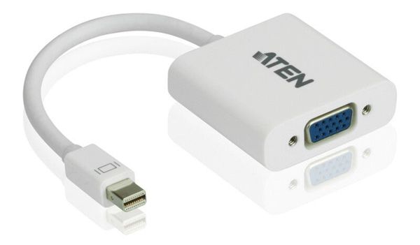 ATEN VC920 video cable adapter Mini DisplayPort VGA (D-Sub) White