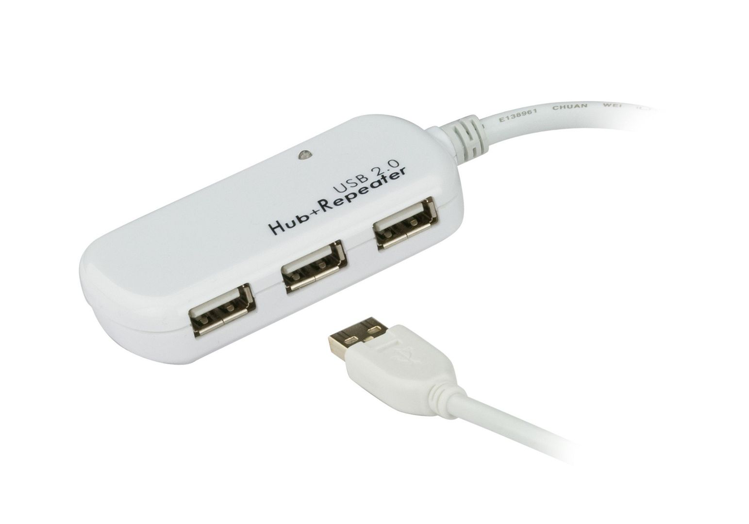 ATEN 4-Port USB 2.0 Extender Hub 60m - Image 1