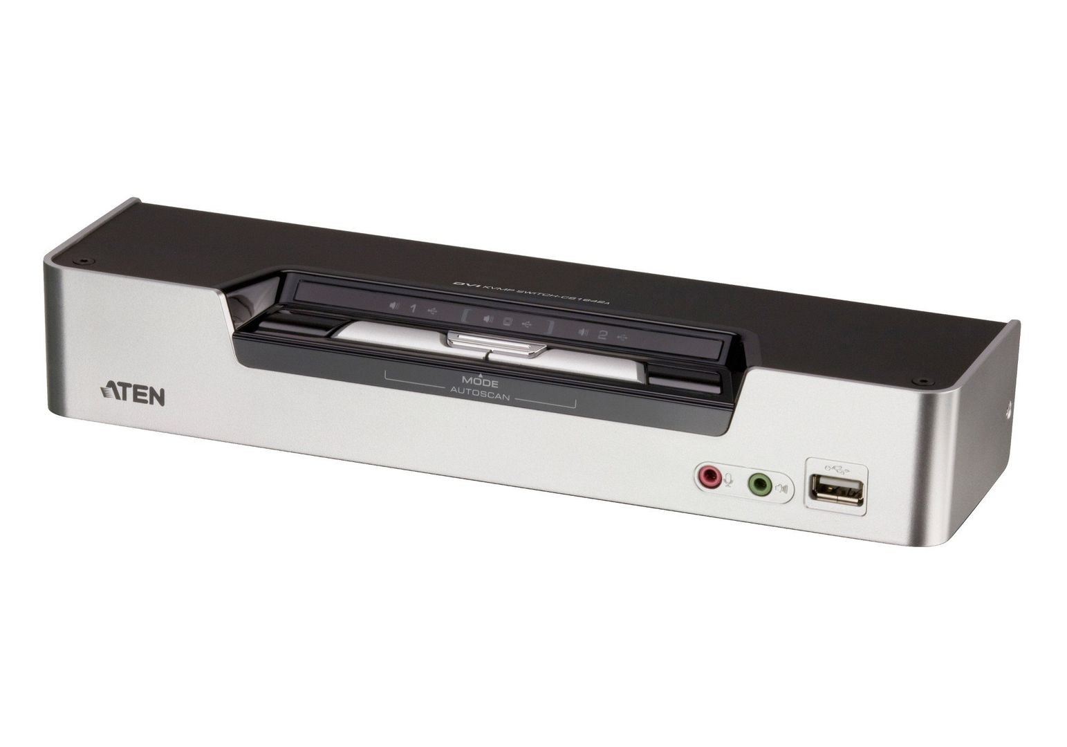 ATEN CS1642A KVM switch Rack mounting Black, Silver - Image 1