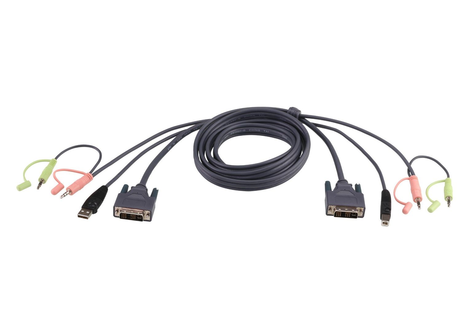 ATEN DVI-D Dual Link USB KVM Cable 1,8m - Image 1