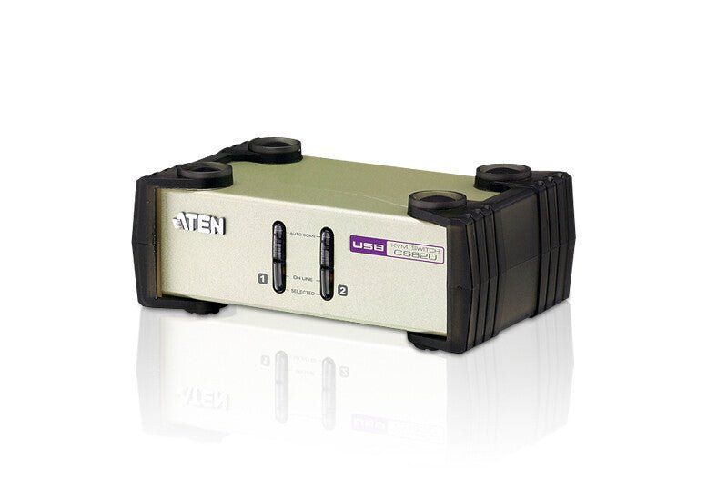 ATEN CS82U KVM switch Black. Light grey - Image 1