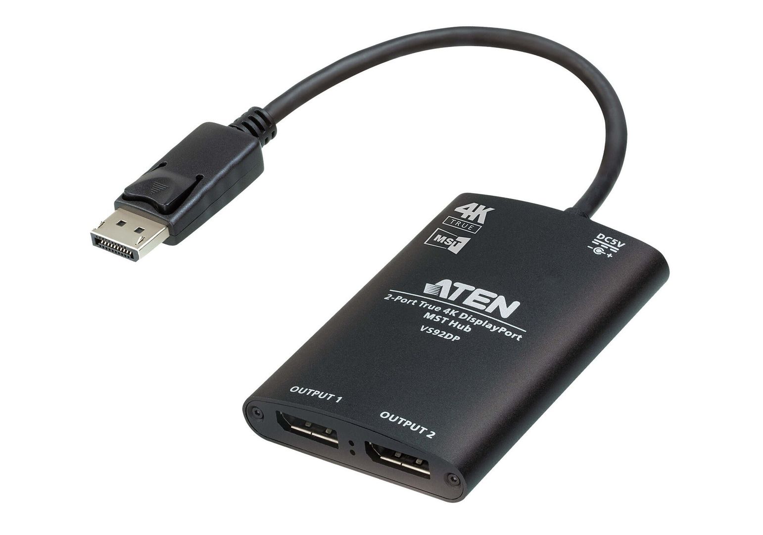 ATEN VS92DP - Video splitter - 2 x DisplayPort - desktop - for VanCrys - Image 1