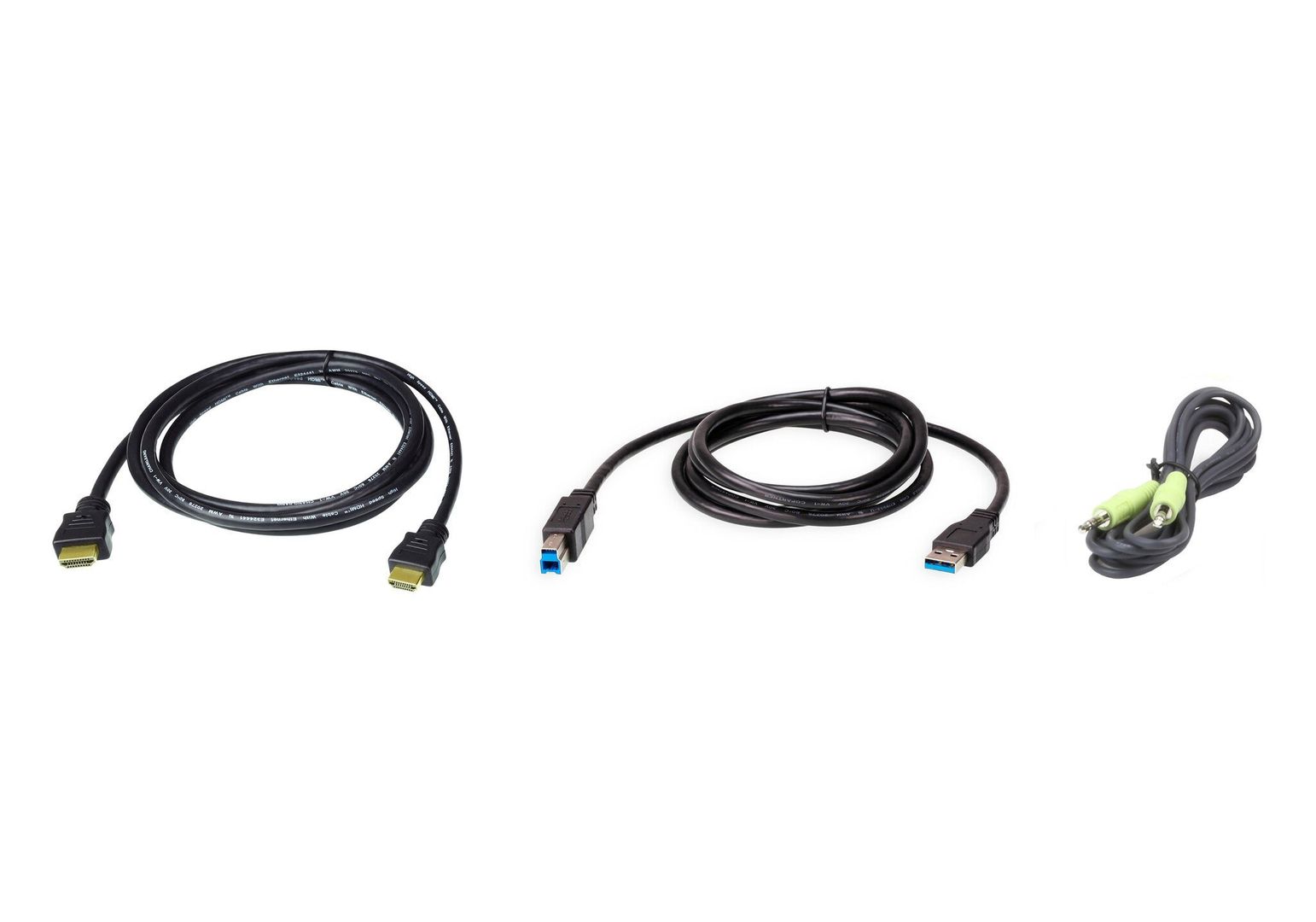 ATEN 2L-7D02UHX3 KVM cable Black 1.8 m - Image 1